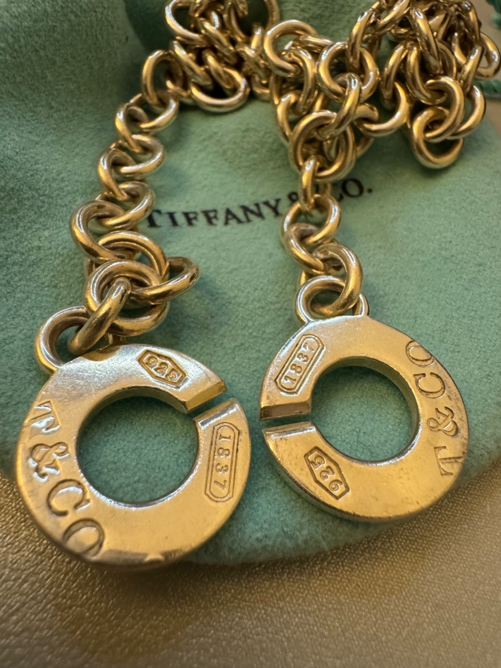 Tiffany & Co. Interlocking Necklace - Picture 4 of 6